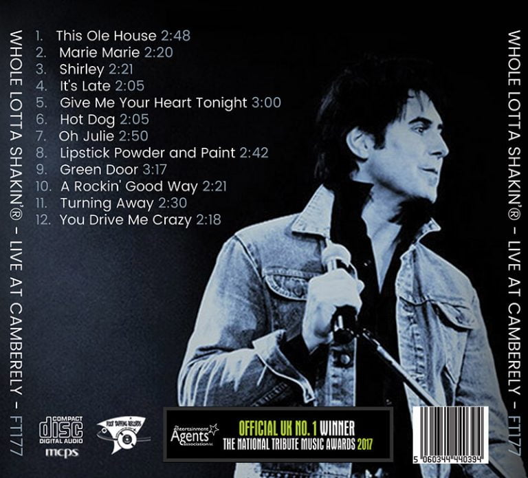 Whole Lotta Shakin' CD Whole Lotta Shakin'