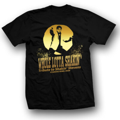 Whole Lotta Shakin' 10th Anniversary Gold Tee-shirt - Special Limited Edition