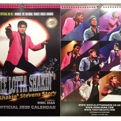 LIMITED EDITION A3, "WHOLE LOTTA SHAKIN'"  2020 Colour Calendar
